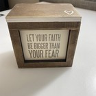 Words of Wisdom 80 Changeable Sayings Wooden Box 📦 za4