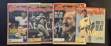 Jeter Mantle Gooden Dean Smith Sporting News Bundle Lot x4 1990s Full Magazines