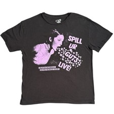 Olivia Rodrigo Spill Ur Guts World Tour Tee Shirt Woman s L