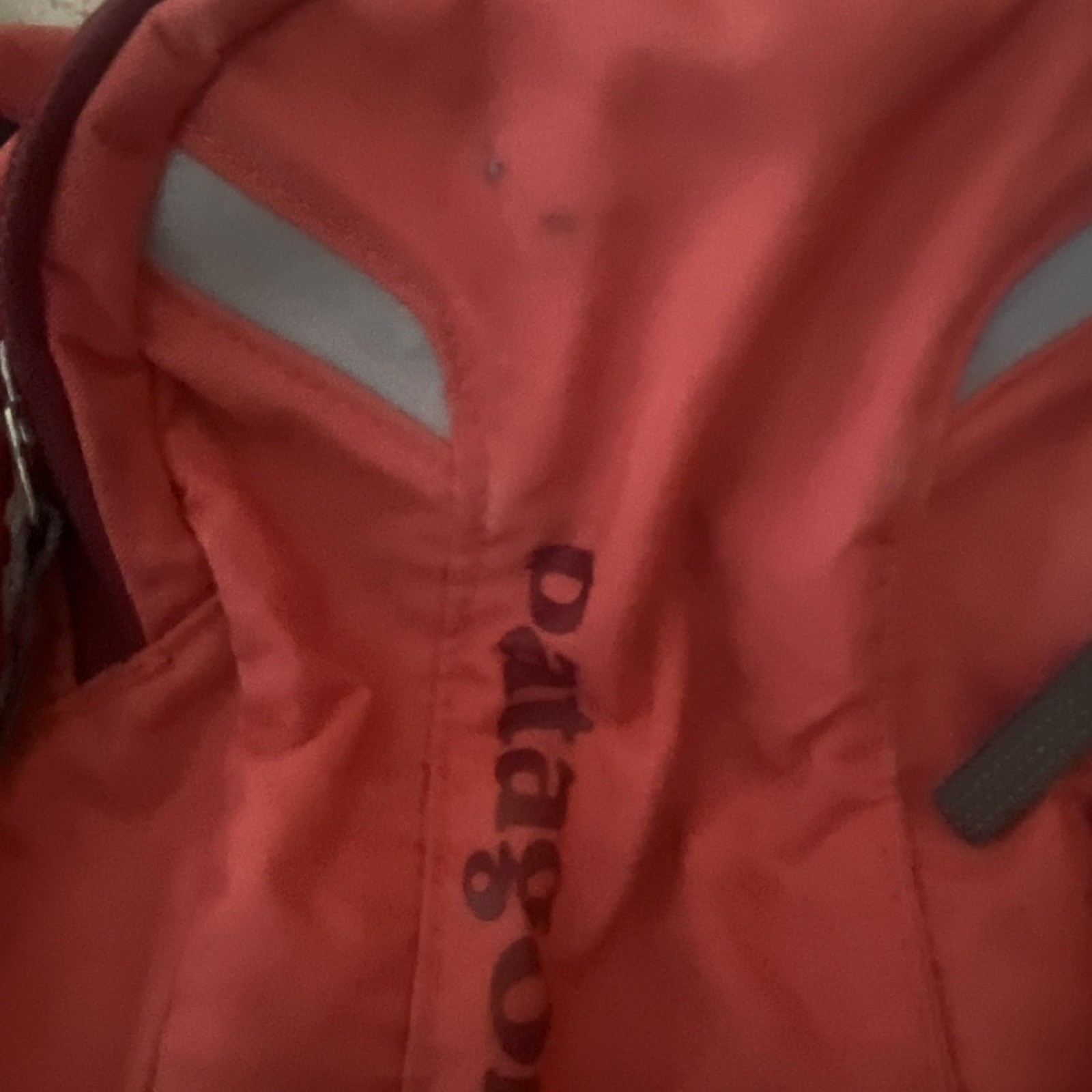 Vtg Patagonia Backpack Small Poco 121 14” x 9” Light Pink Peach Gray thumbnail 3