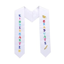 Kids Kindergarten Graduation Sash Grad Class of 2025 Graduate Sash Graduation...