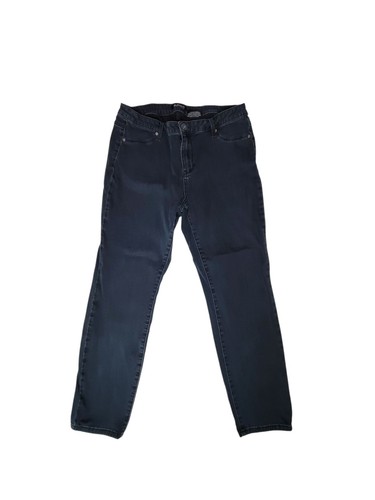 Buffalo David Bitton Jeans Women 14/34 Blue Denim Dark Wash Stretch Straight Fit - 第 1/8 張圖片