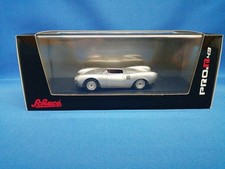 SCHUCO - 1/43 Porsche 550 Spyder Silver