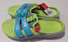 Under Armour Alpha 3025051 104 unisex green slides sz 8 M/ 9.5 W Brand New 55