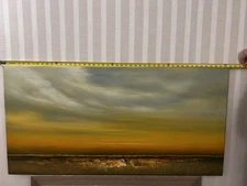 Abstract Midcentury Modern Landscape Modern Painting