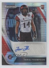 2021 Panini Prizm Draft Picks Hyper Tariq Thompson #DPA-TTH Auto x5u