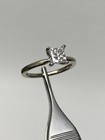 14k White Gold IGI Princess Cut Lab Grown Diamond Ring 1.00 CTW 3.0g Size 6.75 — photo 10