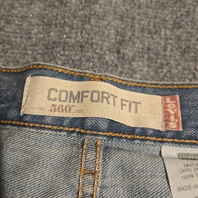 Vintage Levis 560 Jeans Mens 31x32 Blue Comfort Fit Y2K 2004