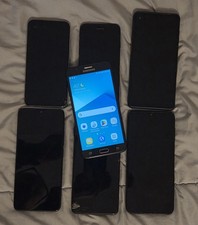 Lot of 7 Smartphones For Parts Repair Mixed Brands Untested AS-IS