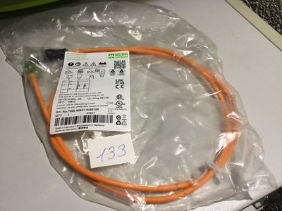 murr elektronik sensor Anschlußkabel 7000-40641-8450100 1m mit M12 Stecker/M8 Ku