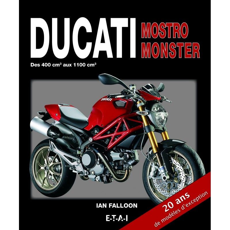 Ducati Monster livre neuf idée cadeau idéal pour motard