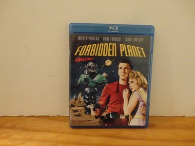 FORBIDDEN PLANET  BLU RAY  CULT CLASSIC LESLIE NIELSEN
