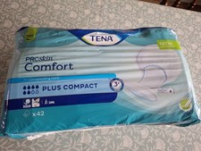 Image of Tena ProSkin Comfort Plus Compact Incontinence Pads, 42-Pack