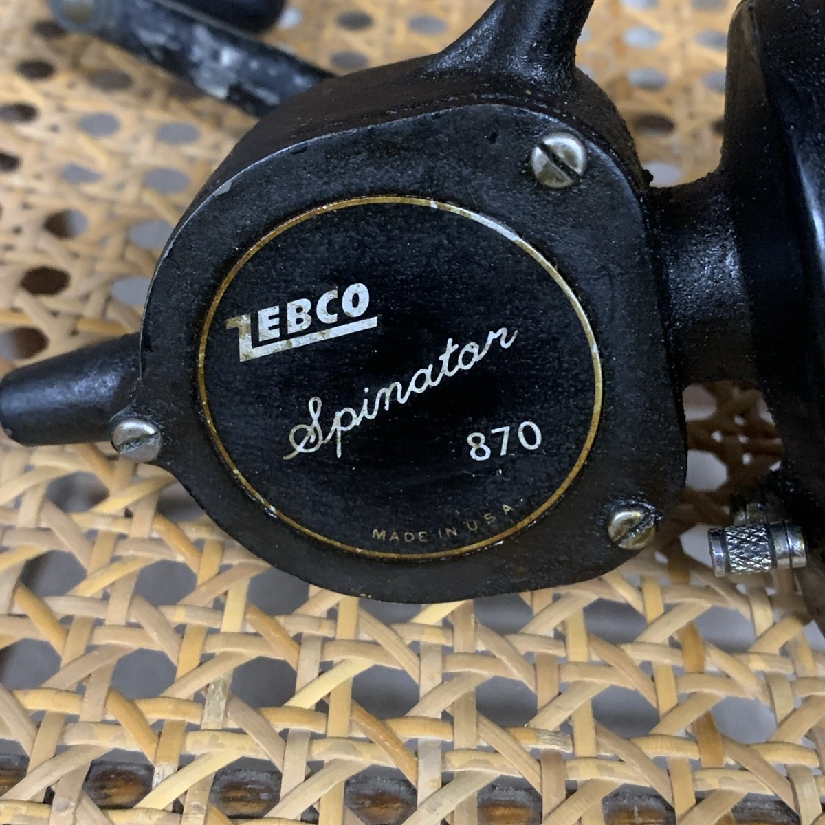 ZEBCO SPINATOR 870 Spinning Reel, Vintage Fishing Tackle | eBay