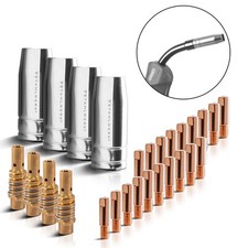 MIG MAG Schwei&szlig;zubeh&ouml;r Verschlei&szlig;teile 28 tlg AK15/MB15 AK14/MB14 Schwei&szlig;brenner