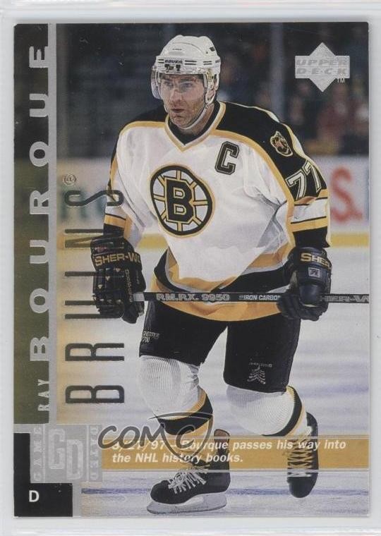1997-98 Upper Deck Ray Bourque #9 HOF 0a1