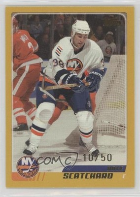 2003-04 Topps Gold 10/50 Dave Scatchard #98 b8c