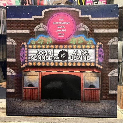 [ROCK/RAP]~EXC 2 LP~VARIOUS ARTISTS~JOHN KENNEDY Vs. ALICE LEVINE~AIM Independen