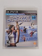 Sports Champions (Sony PlayStation 3, PS3) Move Family Game, Complete CIB 
