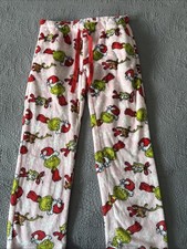 The Grinch Drawstring Fleece M Pajama Lounge Pants