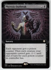 Phyresis Outbreak (Extended Art) Commander: Phyrexia: All Will Be One 50 R NM