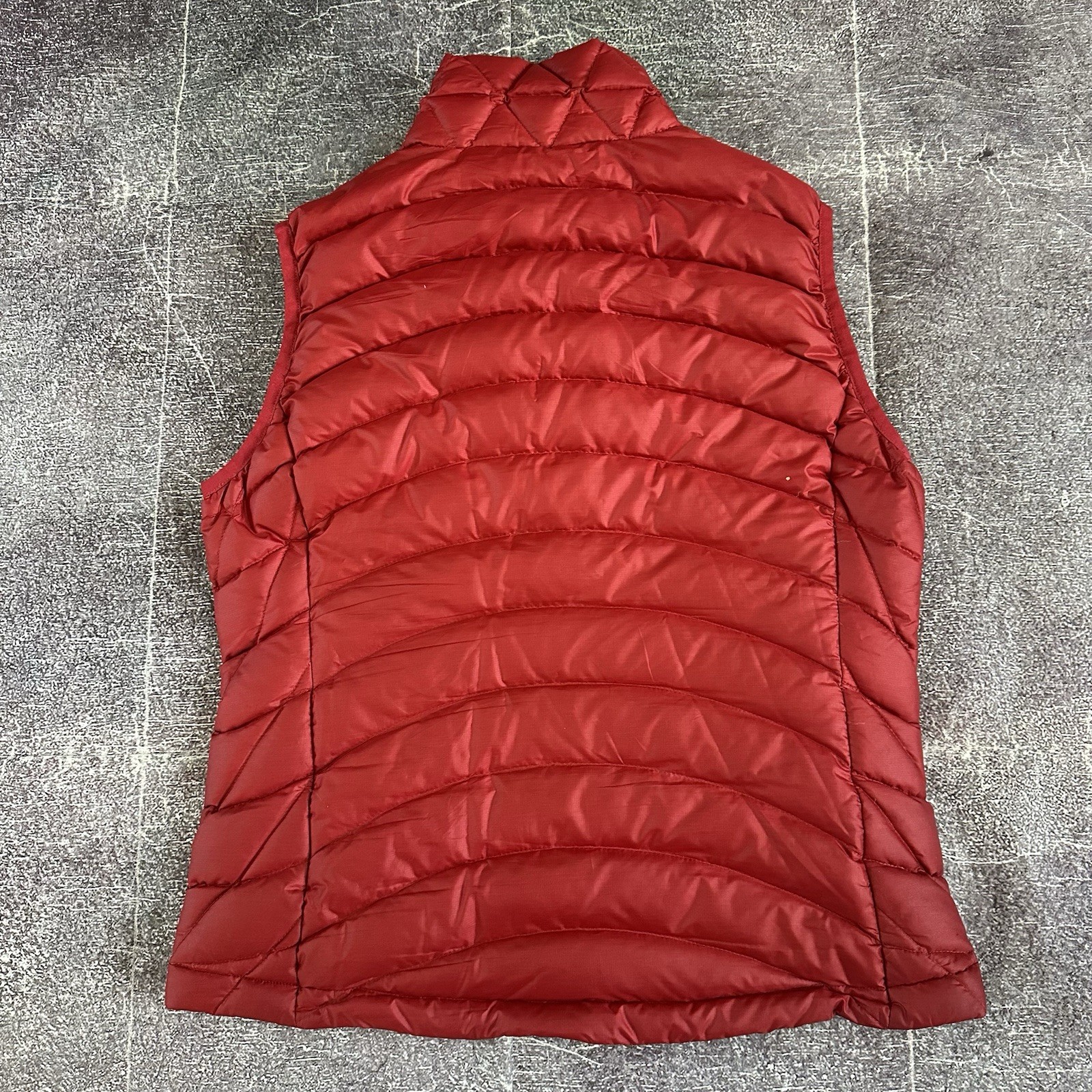 Women's Vintage Y2K Patagonia Down Sweater Vest Tomato Red Puffer Jacket Sz S thumbnail 4