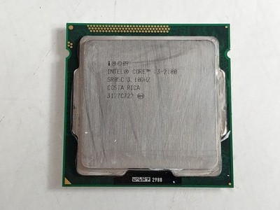 Lot of 5 Intel Core i3-2100 3.10 GHz LGA 1155 Desktop CPU Processor SR05C