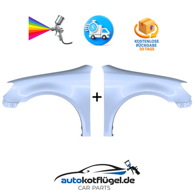 Kotflügel für VW GOLF 6 VI LA5Q Links + Rechts 08-16 Vorderseite Lackiert Neu