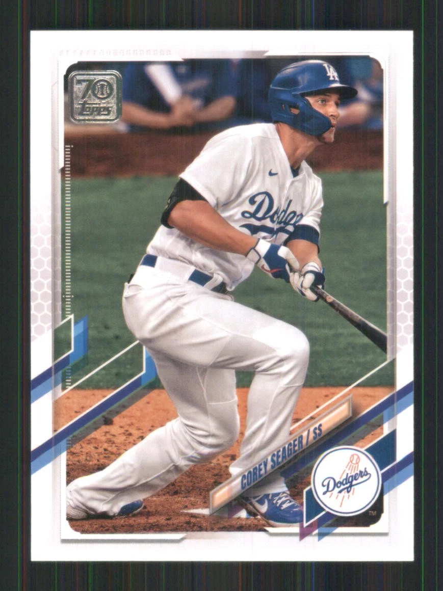 Corey Seager trading card