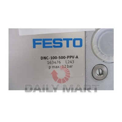 New In Box FESTO DNC-100-500-PPV-A Pneumatic Cylinder