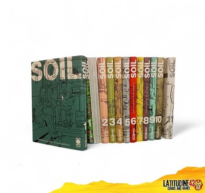 SOIL 1/11 + 1 VARIANT AND EVOLVE 1 COMPLETE SERIES PLANET MANGA COMIC