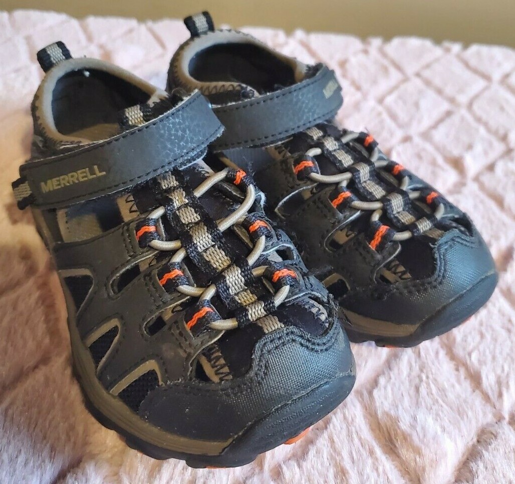 Merrell Select Grip ML B Hydro h20 sandali impermeabili da escursionista per ragazzi taglia 10M