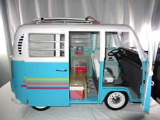 American Girl Doll Joss Surf Bus Volkswagen Van Joss Dog Blankets Cooler Meet Sw