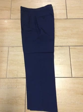 DEFENSE LOGISTICS AGENCY MENS PANTS NAVY BLUE DRESS UNIFORM 35 L-C