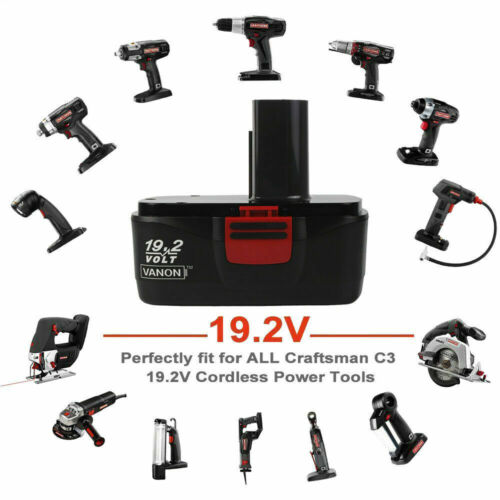 19.2V 6.0AH Li-Ion Battery for Craftsman C3 PP2030 PP2025 11375 130279005 US - Picture 3 of 17