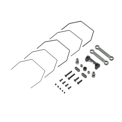 Team Losi Racing TLR334040 Rear Sway Bar Set, Laydown: 22 4.0