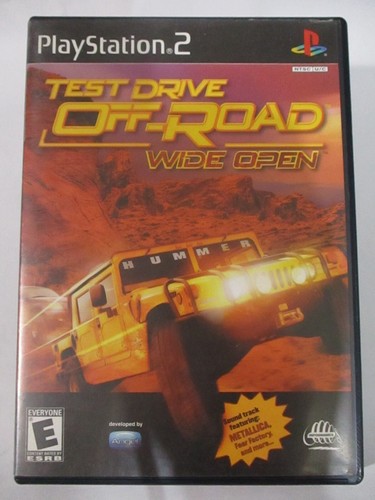 Test Drive Off Road Wide Open PlayStation 2 PS2 completo CIB con manuale - Foto 1 di 3