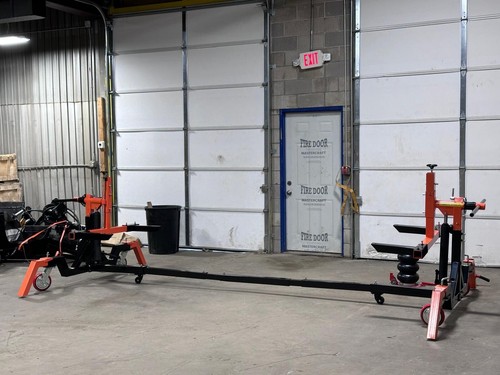 Auto Hydraulic Car Rotisserie 4500 lb Capacity + 3 Ton Air Jack - Bild 3 von 24