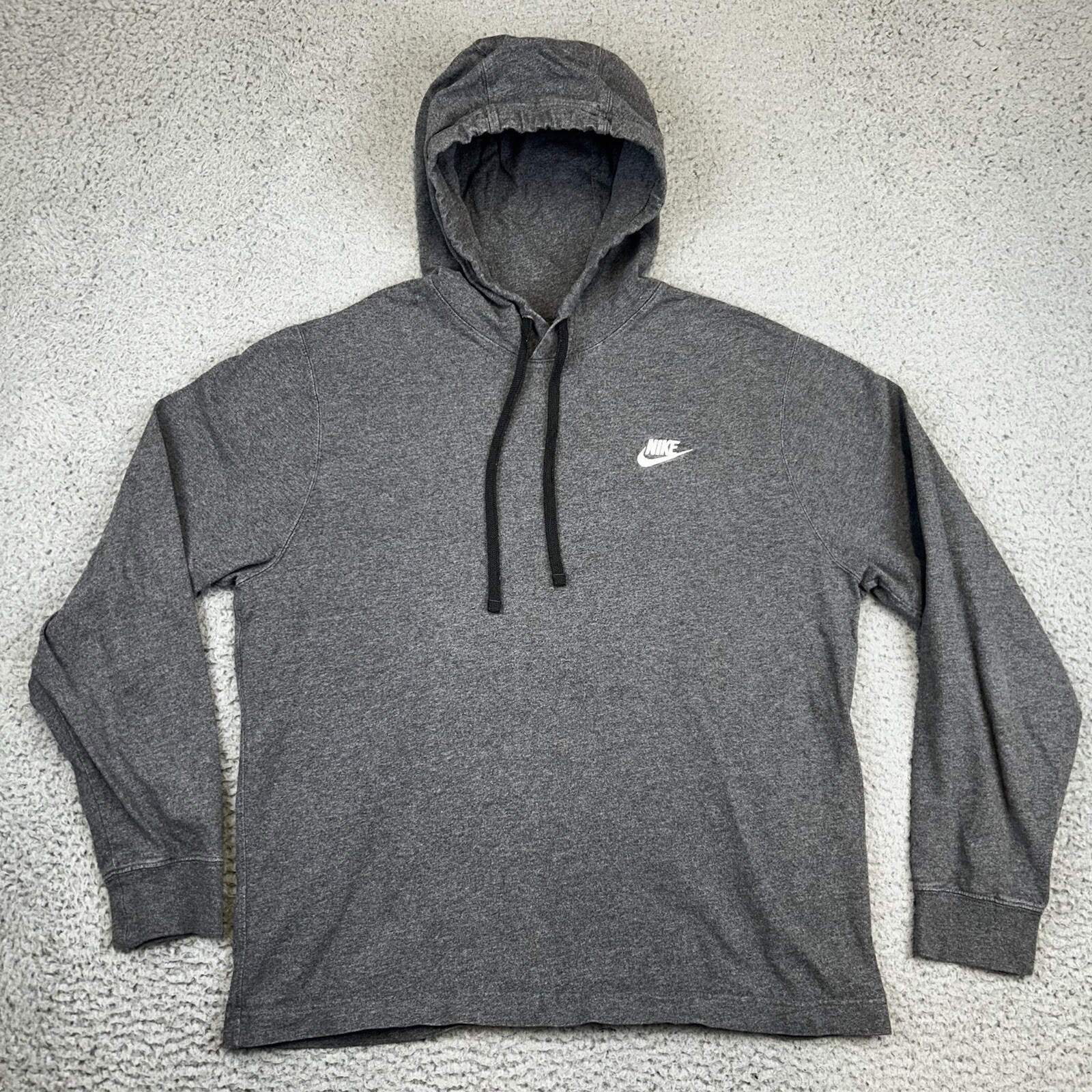 Nike Sportswear Club Men’s Jersey Pullover Hoodie Lightweight BV2749 Size Medium