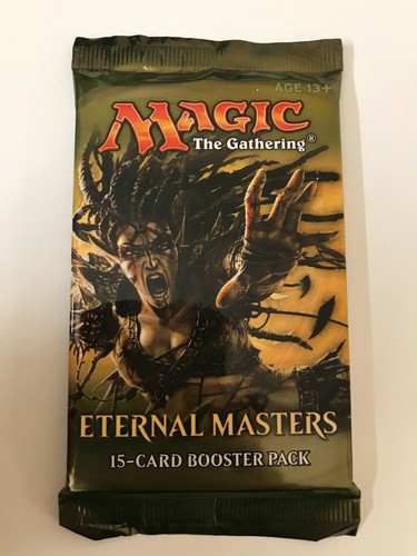 Pack booster Eternal Masters MTG TCG flambant neuf scellé  - Photo 1 sur 2