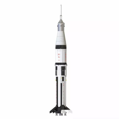 New Estεs 7251 Saturn 1B SA-206 Model Rocket Kit Skill Level Master E$T7251 - Picture 2 of 2