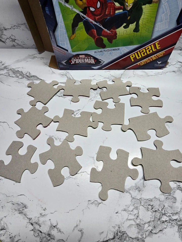 Marvel Ultimate Spiderman Iron Fist White Tiger Spidey Nova 48 Pcs Jigsaw Puzzle - Image 4 of 4