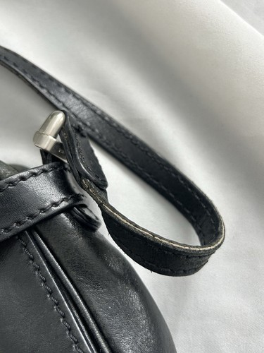 Bolso Bandolera The Bridge Clásico Cuero Negro Años 80 90 Retro - Imagen 9 de 12