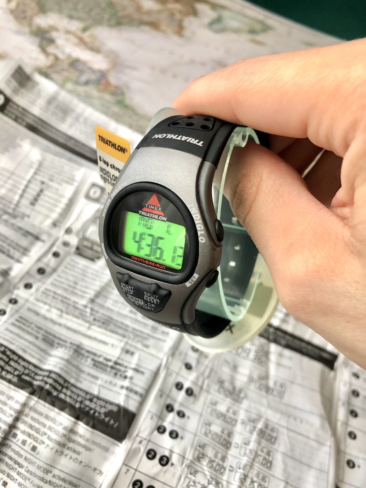 timex swim watch