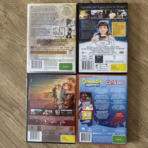4 X DVD Family Movie Collection, The Muppets, Matilda, Red Dog And SpongeBob - Picture 2 of 9