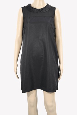 Ted Baker Damen Kleid Gr. 40 (Ted Baker 4) Schwarz  Minikleid Elegant Dress