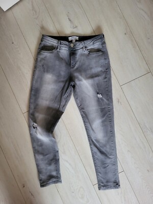 Dorothy Perkins Darcy Ladies Distressed Skinny Stretch Jeans Size 12 L25  UK