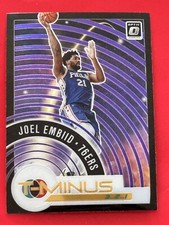 2020-21 Panini Donruss Optic - T-Minus 3, 2, 1 - Purple Prizm #13 - Joel Embiid