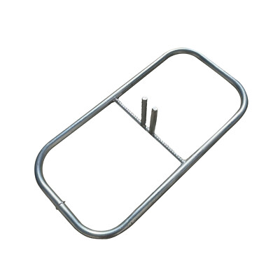 Sandbaggy Chain Link Fence Panel Base (Galvanized) - Temporary Fencing Stands
