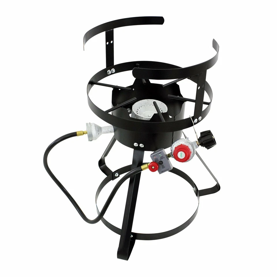 Freidora de 30 cuartos de galón de pavo para patio trasero/camping/cocina de gas propano para acelgas Foto 2 de 4